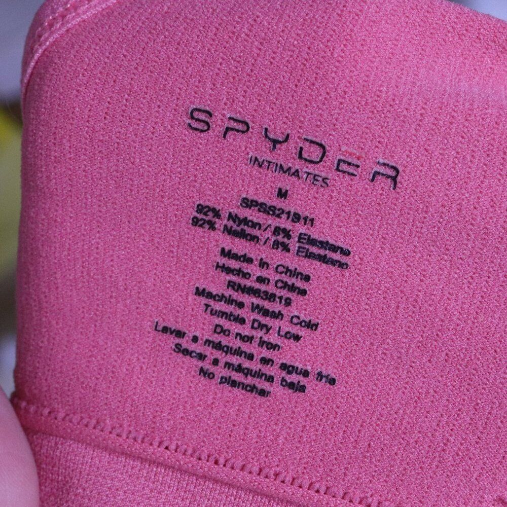 Spyder | Ribbed Knit Sports Bra Medium - Picture 4 of 4